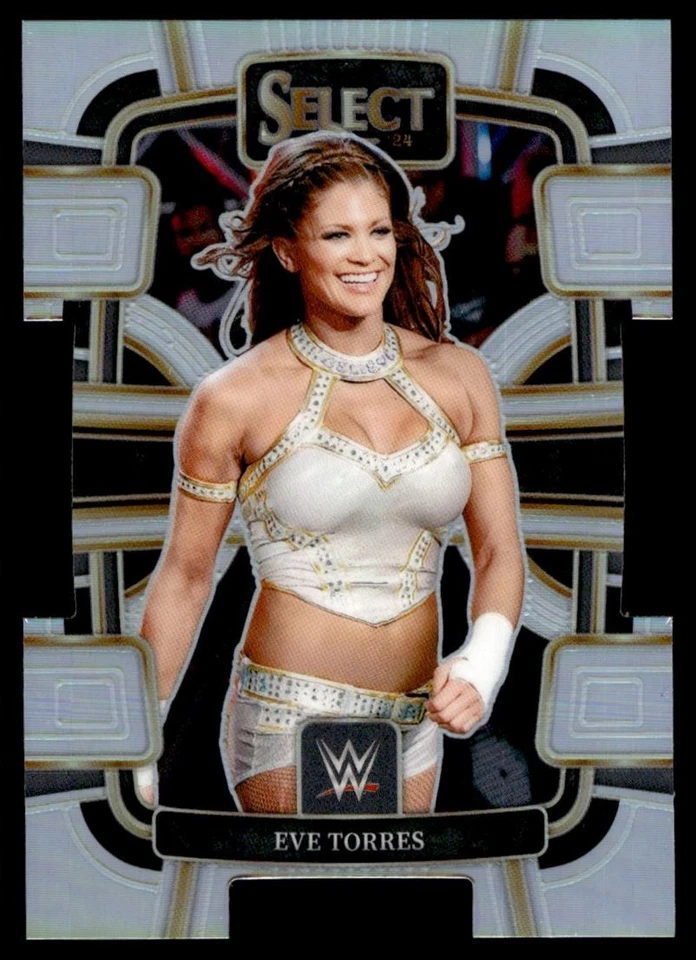 2024 Panini Select WWE SILVER Die-Cut Eve Torres #21 A6 - Image 1 of 2