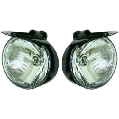 Set of 2 Clear Lens Fog Light For 2001-03 Chrysler Sebring LH & RH Convertible - Image 1 of 4