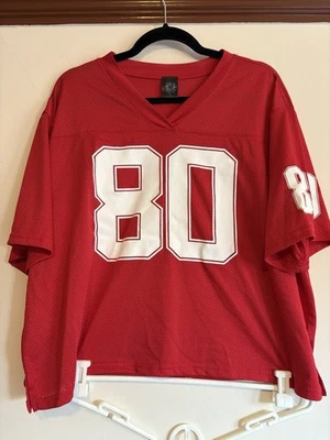 Jersey de malla PACSUN - Estilo retro años 80 - Deportivo - De gran tamaño / Manga corta Foto 1 de 2