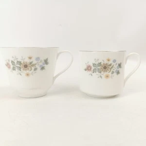 2x Royal Doulton PASTORALE Cups - English Fine Bone China - Picture 1 of 10
