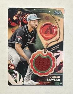 2024 Topps Holiday - Jordan Lawlar #RC-JL Jersey Relic (RC) - Picture 1 of 2