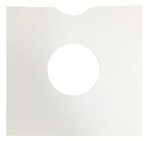 Paper Record Inner Sleeves Sq Corners With Hole for 10" Vinyl Records - Bild 1 von 1