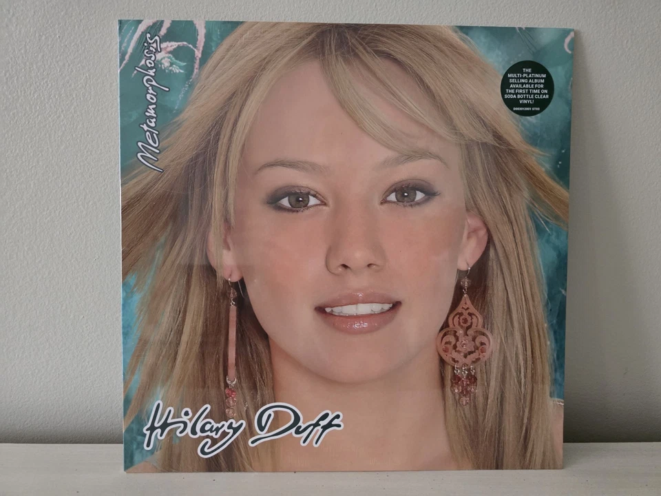 Hilary Duff Metamorphosis Crystal Clear Vinyl LP Record Album Limited