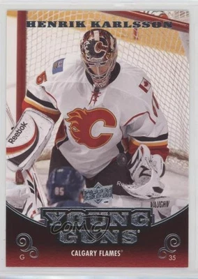 2010-11 Upper Deck Young Guns Henrik Karlsson #209 Rookie RC - Image 1 of 2