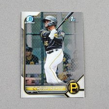 2022 Bowman Prospect Rodolfo Nolasco #BCP-69 Pittsburgh Pirates Baseball Card