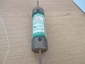 LITTELFUSE SLO-BLO Doble Elemento FUSES Clase RK-5 FLNR 100~Nuevo Stock Antiguo - Imagen 1 de 3