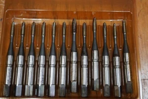 Lot of 12 CNC Intertap 6-32 UNC HSS 2 Flute Plug Taps - Picture 1 of 3
