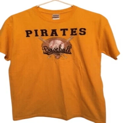 PITTSBURGH PIRATES SIZE MEDIUM T-SHIRT STITCHED ON - Image 1 of 2