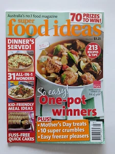 Super Food Ideas Magazine Issue 92 May 2008 GC Australia's No. 1 Food Magazine - Picture 1 of 4