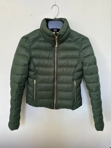 Juicy Couture Puffer Jacket Girls XS Green - Picture 1 of 9