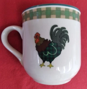 Rooster Morn Coffee Mug / Cup 12 oz Vintage Julie Engleman Design - Picture 1 of 8