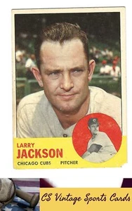 1963 Topps #95 Larry Jackson - Picture 1 of 2