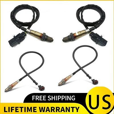 4X Up+Downstream Oxygen Sensors for Porsche Cayman 2.7L 2007 2008 3.4L 2006-2008 - Image 1 of 4