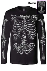 Camiseta Dead Inside Skeleton - Imagen 1 de 44