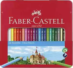 Faber-Castell 115824 Hexagonal Colour Pencil (Pack of 24) - Picture 1 of 1