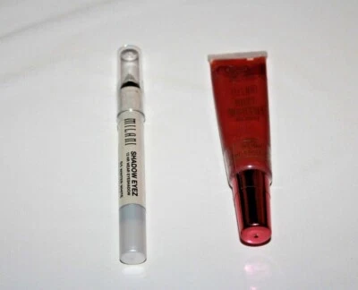 Milani Shadow Eyez 12 Hr Wear Eyeshadow #01+ Lip Gloss #05 Lot Of 2 Sealed  - Image 1 of 2