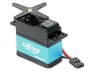 Carson Servo CS-6 Waterproof MG/ 6kg 25Z JR Stecker - 500502041 - Bild 1 von 1