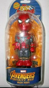 MARVEL IRON SPIDER-MAN Vinyl NECA BODY KNOCKERS Solar Powered (Brand New) - Picture 1 of 4