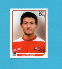 SOUTH/SOUTH AFRICA 2010-PANINI FIGURE #518-AN YONG-HAK-KOREA-NEW BLACK BACK