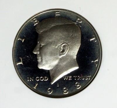 ESTATE FIND 1988 S Clad Proof Kennedy Half Dollar #B32981 - Image 1 of 2