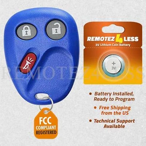 Remote for 2003 2004 2005 2006 2007 Chevrolet Silverado 1500 2500 3500 Blue - Picture 1 of 5
