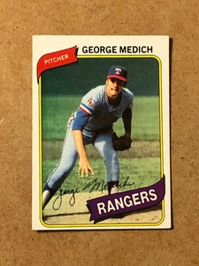 1980 Topps George Medich #336  EX