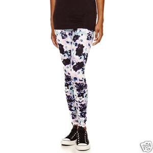 Decree Snowflower Leggings Junior Size S New - Picture 1 of 1