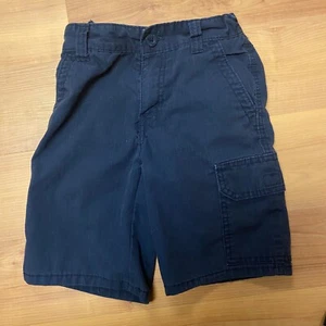Levi's Boys Kids Navy Blue Chino Shorts w/Waist Expanders Sz 6, 110-116CM, 1028 - Picture 1 of 6