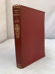 Sense and Sensibility by Jane Austen - 1920s Gilt Decorative Vinyl Binding - Imagen 1 de 7