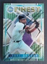 1995 Topps Finest #330 Andre Dawson, Florida Marlins, With Protector Coating
