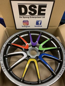 Team Dynamics Pro Race 1.2 17" Valve Marking Stickers Race Car Track Sticker DSE - Picture 1 of 2