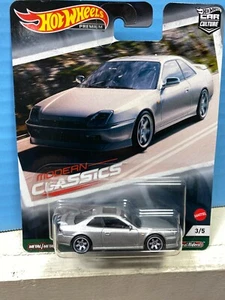 1/64 HOT WHEELS REAL RIDERS MODERN CLASSICS CAR CULTURE 98 HONDA PRELUDE SILVER - Picture 1 of 1