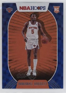 2020-21 Panini NBA Hoops Hyper Blue Immanuel Quickley #249 Rookie RC