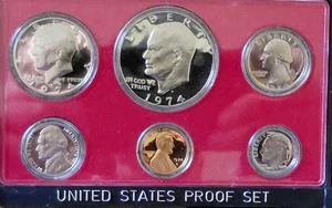 1974 S Proof Set In Original Box - Picture 1 of 3