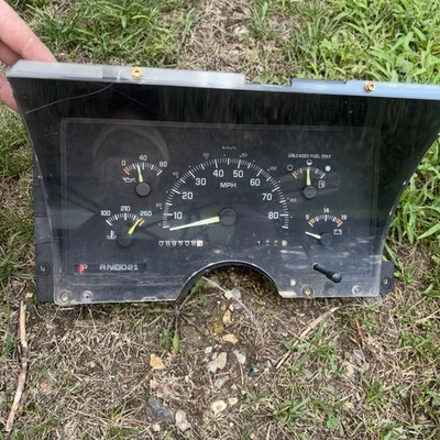Cuadro de instrumentos velocímetro medidores Chevy Silverado GMC Sierra 92-94 89K QAA Foto 1 de 4