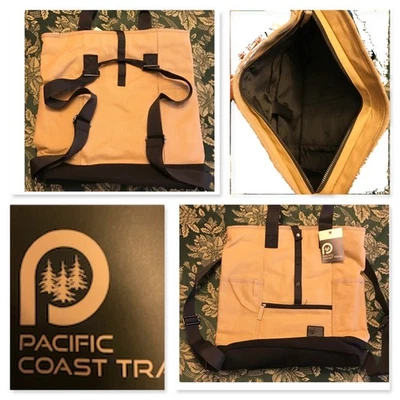 Дорожная сумка / рюкзак • Pacific Coast Trail • холст • совершенно новый - Изображение 1 из 4