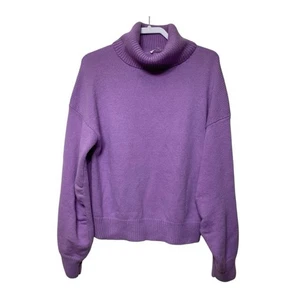 A.L.C Damen Wollmischung Rollkragen Pullover Gr. Large Freizeit Hütte Camping - Bild 1 von 11