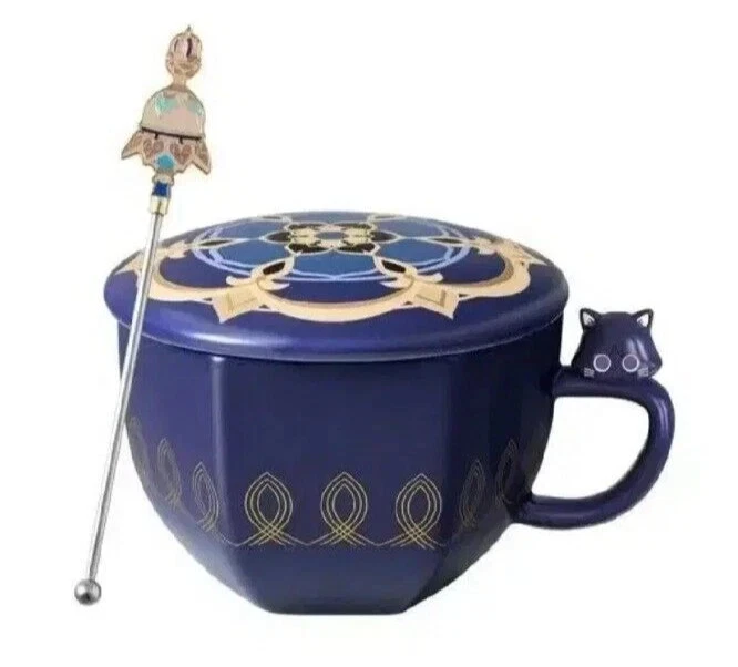 Genshin Impact Mega Coffee X Genshin Mug Cup Collabo Korea