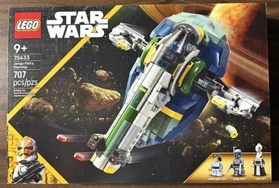 LEGO Star Wars Jango Fett's Starship 75433 Nuevo Sellado Juego Retirado Raro Foto 1 de 4