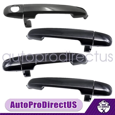 Manija de puerta exterior izquierda + derecha para Hyundai Sonata 2006-2010 4 piezas Foto 1 de 4