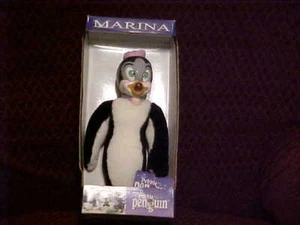 12 Zoll Marina Plüschtier mit Etikett Box von Pebble and the Penguin 1994 Don Bluth - Bild 1 von 4