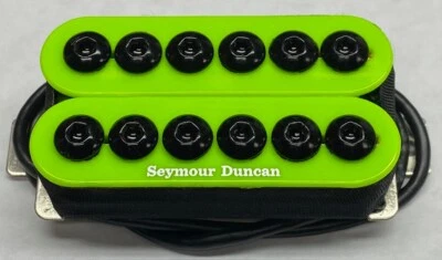 Cuello Seymour Duncan SH-8n Invader - Humbucker de 6 cuerdas - Verde neón Foto 1 de 2