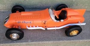 Vintage Remco Shark Fin 1960s Battery Driven Racing Teather Car McCoy Style - Picture 1 of 20