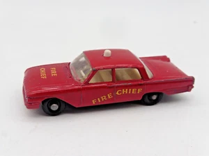 Matchbox 1-75 n.59 b Ford Fairlane - Capo dei Vigili del Fuoco - Foto 1 di 6