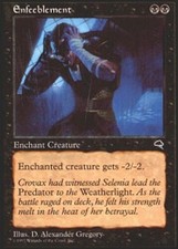 Enfeeblement X4 (Tempest) MTG (NM) *CCGHouse* Magic