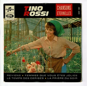 Tino ROSSI Vinyle 45T EP CHANSONS ETERNELLES -REVIENS -FEMMES ... -COLUMBIA 1897 - Imagen 1 de 3