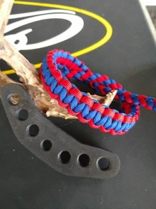 Red Blue, bling sling bow wrist strap FREE SHIP - Picture 1 of 1