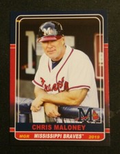 2019 Grandstand, Mississippi Braves, Manager - CHRIS MALONEY