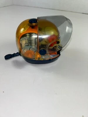 Super bike helmet Shaped launcher with Jet speed racer toy mini motorcycle - Image 1 of 4