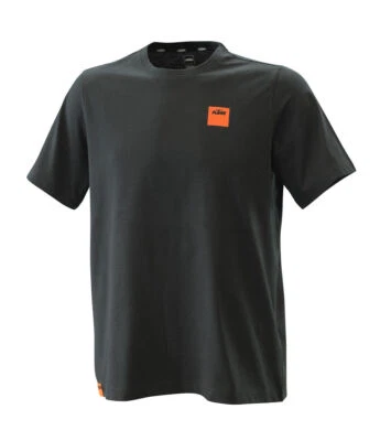KTM PURE RACING TEE BLACK - Image 1 of 2